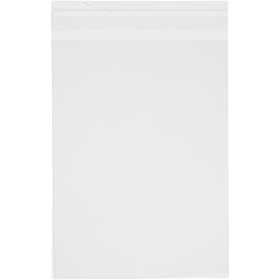 100 Wenskaartenzakjes - A4 Cellofaan 23x33cm - Plakstrip