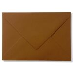 Rechthoekige Envelop Chocolade Bruin