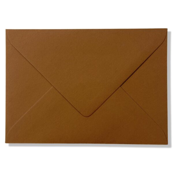 Rechthoekige Envelop Chocolade Bruin