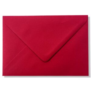 C6 162x114mm Enveloppen | Rood | 1000 stuks
