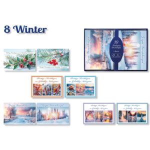 40 Kerstdozen Populair - Winter - 4 x 10 dozen