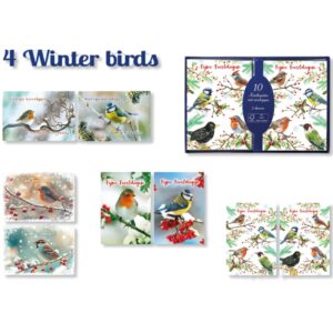 40 Kerstdozen Populair - Birds - 4 x 10 dozen