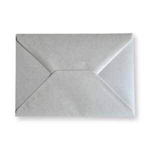 C6 enveloppen metallic crème