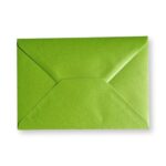 C6 Enveloppen Metallic Lime