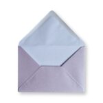 C6 Oud roze metallic enveloppen