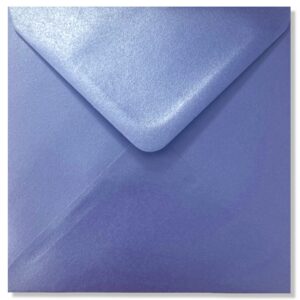 vierkante envelopen lavendel metallic
