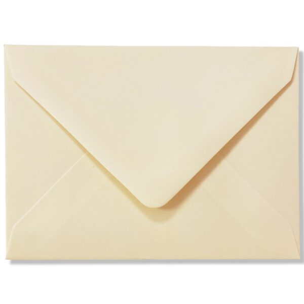 Rechthoekige Envelop Crème
