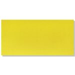 vierkant karton 270x135mm Kanarie Geel